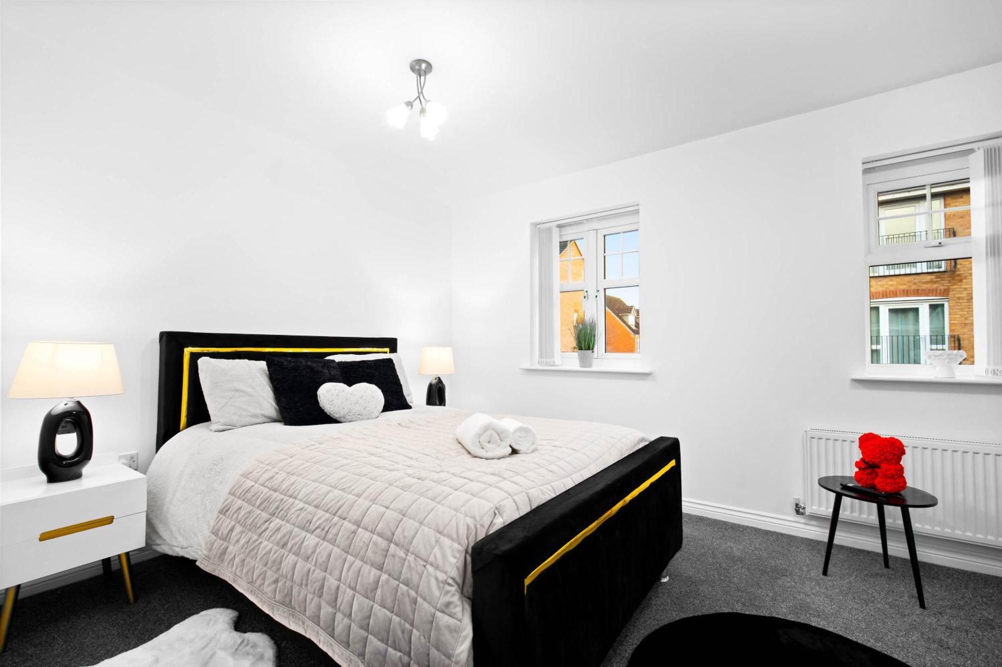 Harmony House 3 Bedroom New Build For Families, Contractors, Black Country Museum Sleeps 6 Tipton Luaran gambar